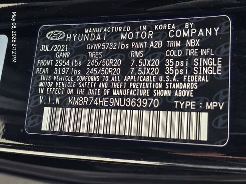 Used 2022 Hyundai Palisade Calligraphy FWD image 36