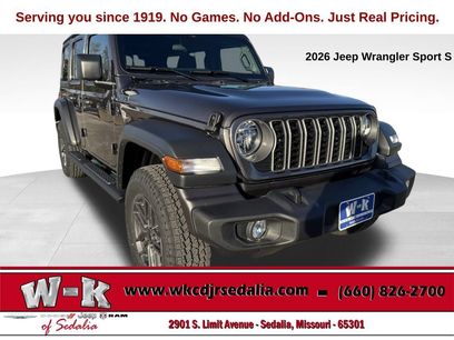 New 2026 Jeep Wrangler Unlimited Sport