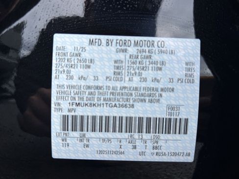 New 2026 Ford Explorer ST-Line w/ ST-Line Street Pack image 29