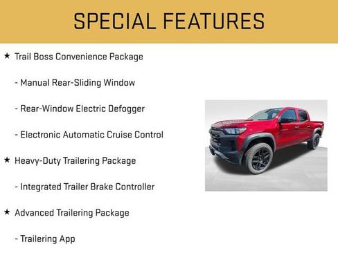 Used 2024 Chevrolet Colorado Trail Boss w/ Advanced Trailering Package AWD/4WD image 20