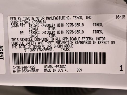 Used 2016 Toyota Tundra SR5 w/ SR5 Upgrade Package AWD/4WD image 41