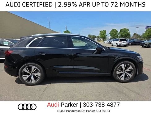 Used 2024 Audi Q8 e-tron Premium Plus AWD/4WD image 3