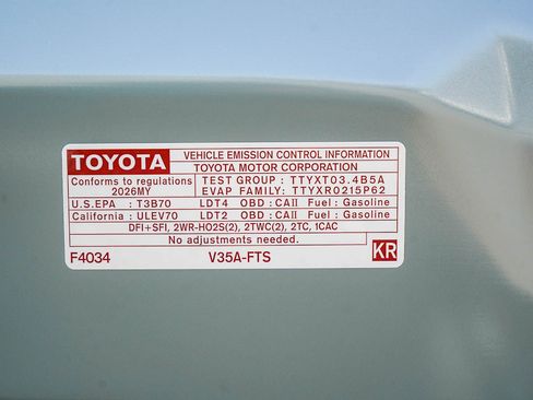 New 2026 Toyota Tundra SR5 image 15