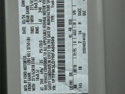 Certified 2024 Ford F150 XLT w/ Equipment Group 302A MID image 36