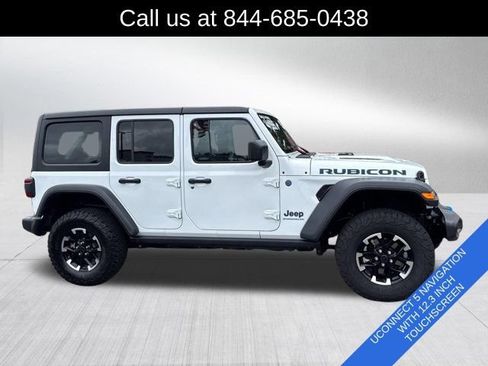 Certified 2025 Jeep Wrangler Unlimited Rubicon 4xe w/ Safety Group AWD/4WD image 4