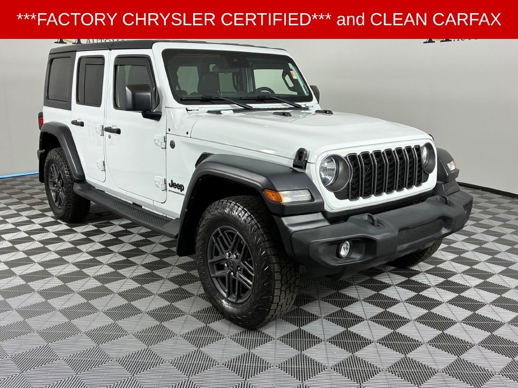 Used 2024 Jeep Wrangler Unlimited Sport AWD/4WD image 2