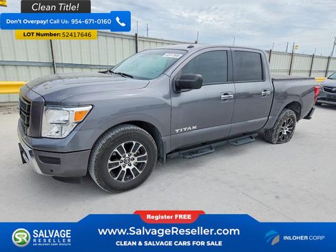 Used 2021 Nissan Titan SV w/ SV Convenience Package RWD image 1