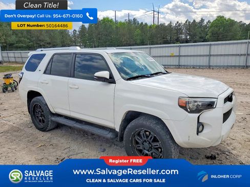 Used 2017 Toyota 4Runner SR5 Premium AWD/4WD image 5