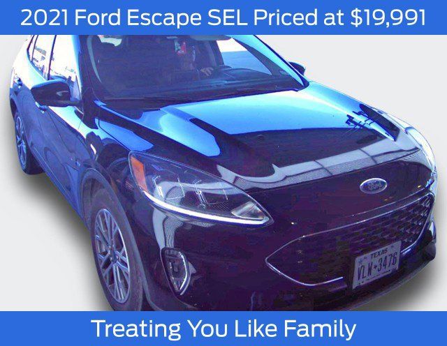 Certified 2021 Ford Escape SEL w/ Technology Package FWD image 1