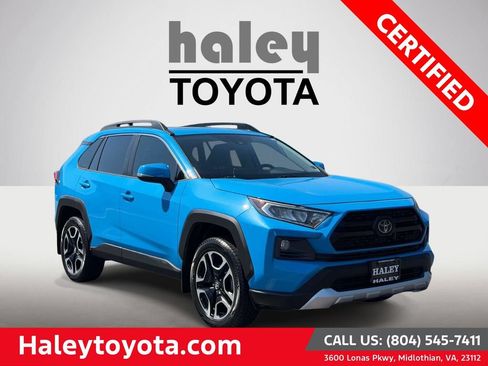 Certified 2019 Toyota RAV4 Adventure AWD/4WD image 1