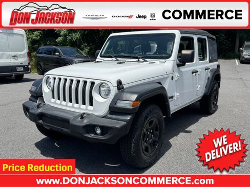 Used 2023 Jeep Wrangler Unlimited Sport AWD/4WD image 1