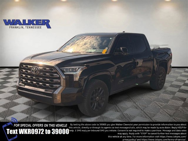 Used 2024 Toyota Tundra Platinum AWD/4WD image 1