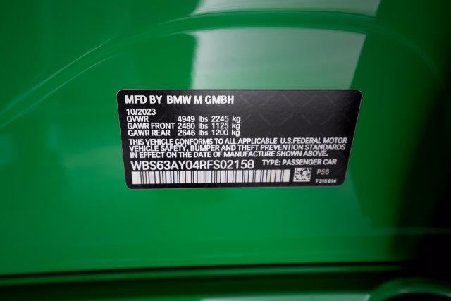 Used 2024 BMW M3 CS w/ M Driver's Package AWD/4WD image 76