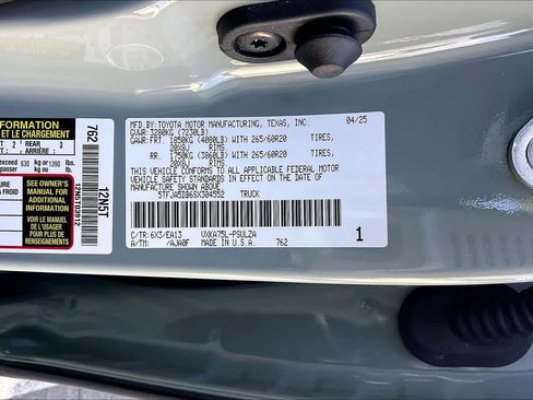 Certified 2025 Toyota Tundra Limited image 35