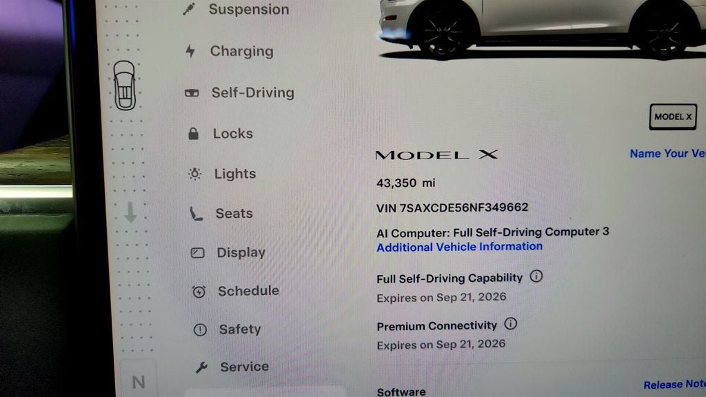 Used 2022 Tesla Model X AWD/4WD image 13