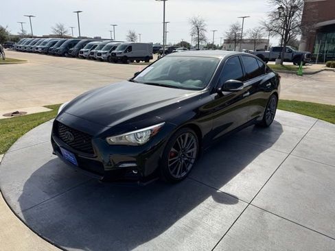 Used 2024 INFINITI Q50 Red Sport 400 w/ Black Opal Edition image 4