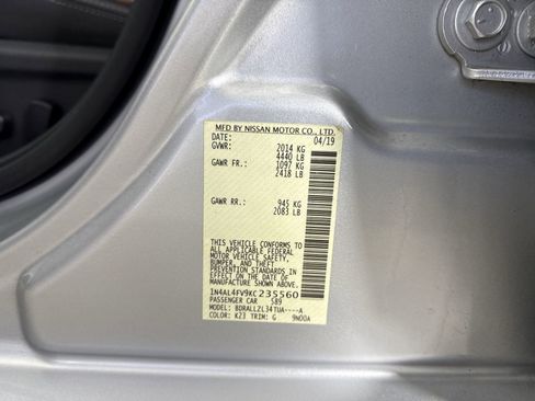 Used 2019 Nissan Altima 2.0 Platinum image 36