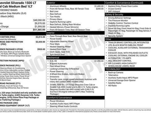 Used 2019 Chevrolet Silverado 1500 LT w/ All-Star Edition image 2