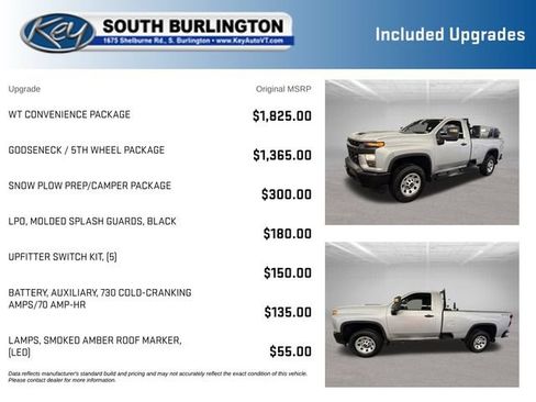 Used 2020 Chevrolet Silverado 3500 W/T w/ WT Convenience Package AWD/4WD image 3