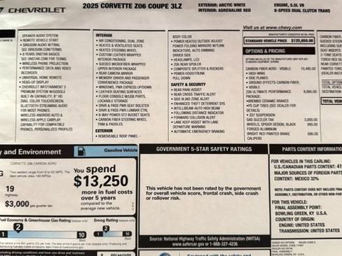 Used 2025 Chevrolet Corvette Z06 w/ Z07 Performance Package image 24