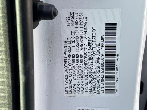 Used 2023 Honda Odyssey Elite image 54