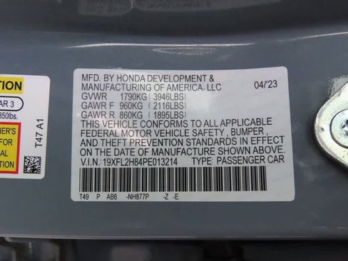 Certified 2023 Honda Civic Sport image 24