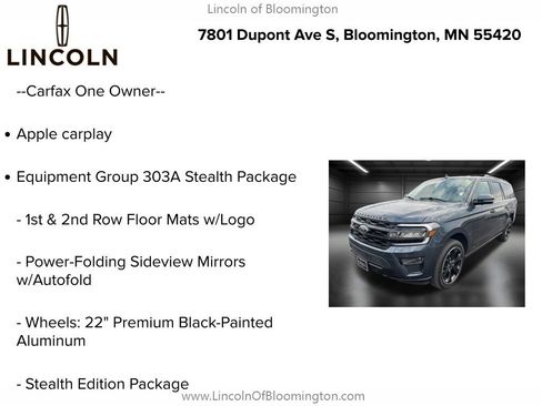 Used 2022 Ford Expedition Max Limited image 5