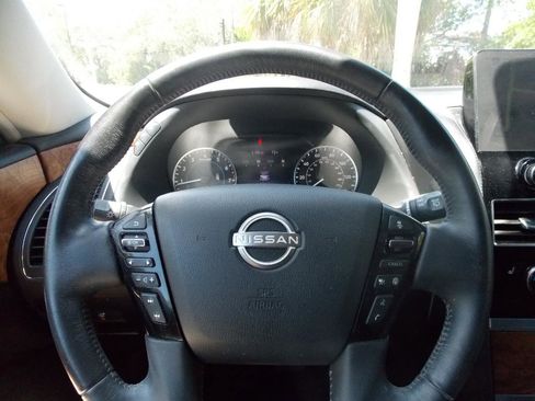 Used 2021 Nissan Armada SL w/ Captain's Chairs Package AWD/4WD image 16