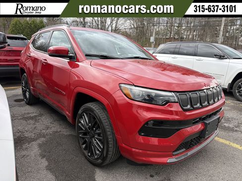 Used 2022 Jeep Compass Limited w/ (RED) Package image 1