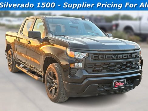 New 2026 Chevrolet Silverado 1500 Custom w/ Turbomax Blackout Package image 1