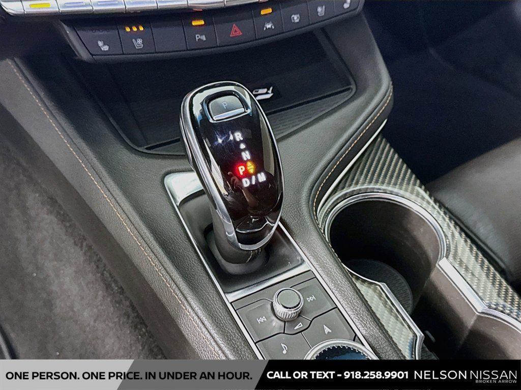 Used 2021 Cadillac CT4 V w/ Technology Package RWD image 17