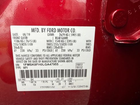 Used 2020 Ford Explorer Limited AWD/4WD image 26