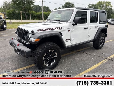 Used 2024 Jeep Wrangler Unlimited Rubicon w/ Technology Group image 4