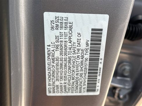 New 2025 Honda Pilot TrailSport image 40