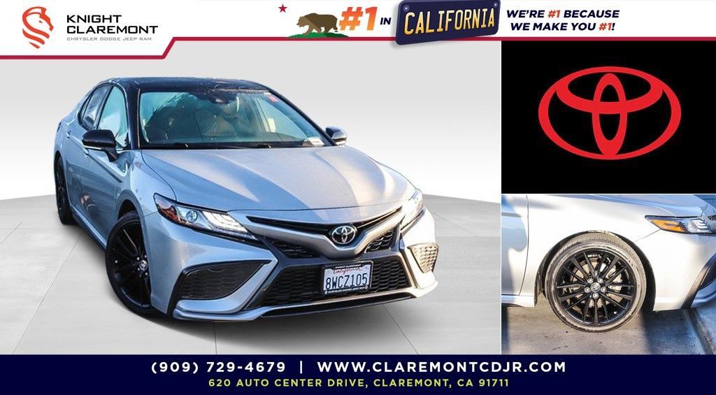 Used 2021 Toyota Camry XSE w/ Navigation Package FWD 360° Tour