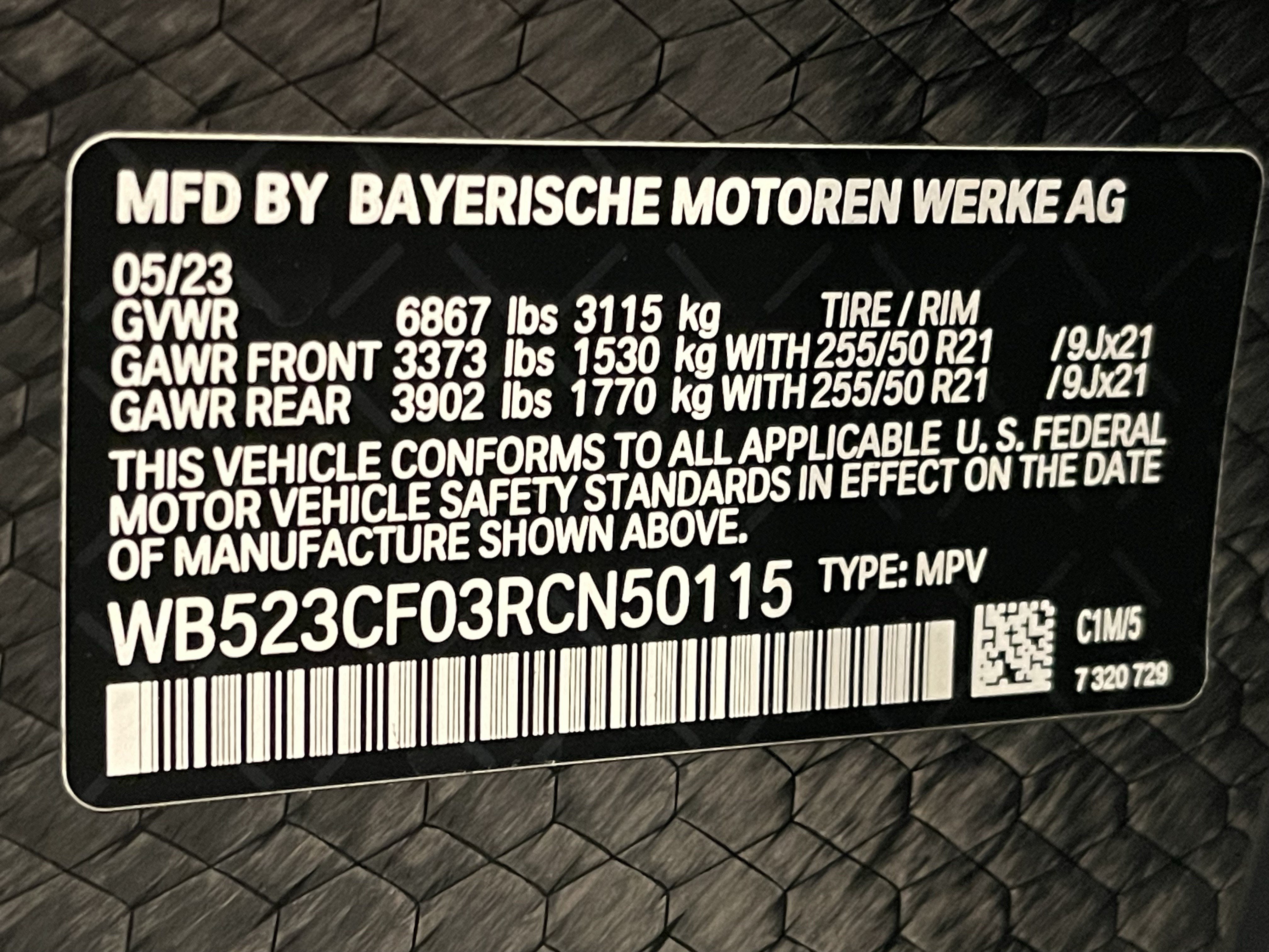 Certified 2024 BMW iX xDrive50 w/ Sport Package AWD/4WD image 25