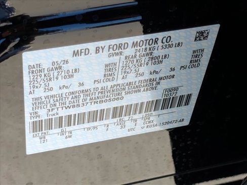 New 2026 Ford Maverick Lariat w/ Black Appearance Package AWD/4WD image 18