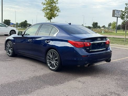 Used 2016 INFINITI Q50 Red Sport 400 AWD/4WD image 7