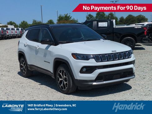 Used 2025 Jeep Compass Limited AWD/4WD image 1