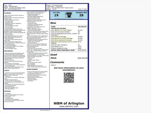 Used 2018 Mercedes-Benz S 450 4MATIC Sedan image 2