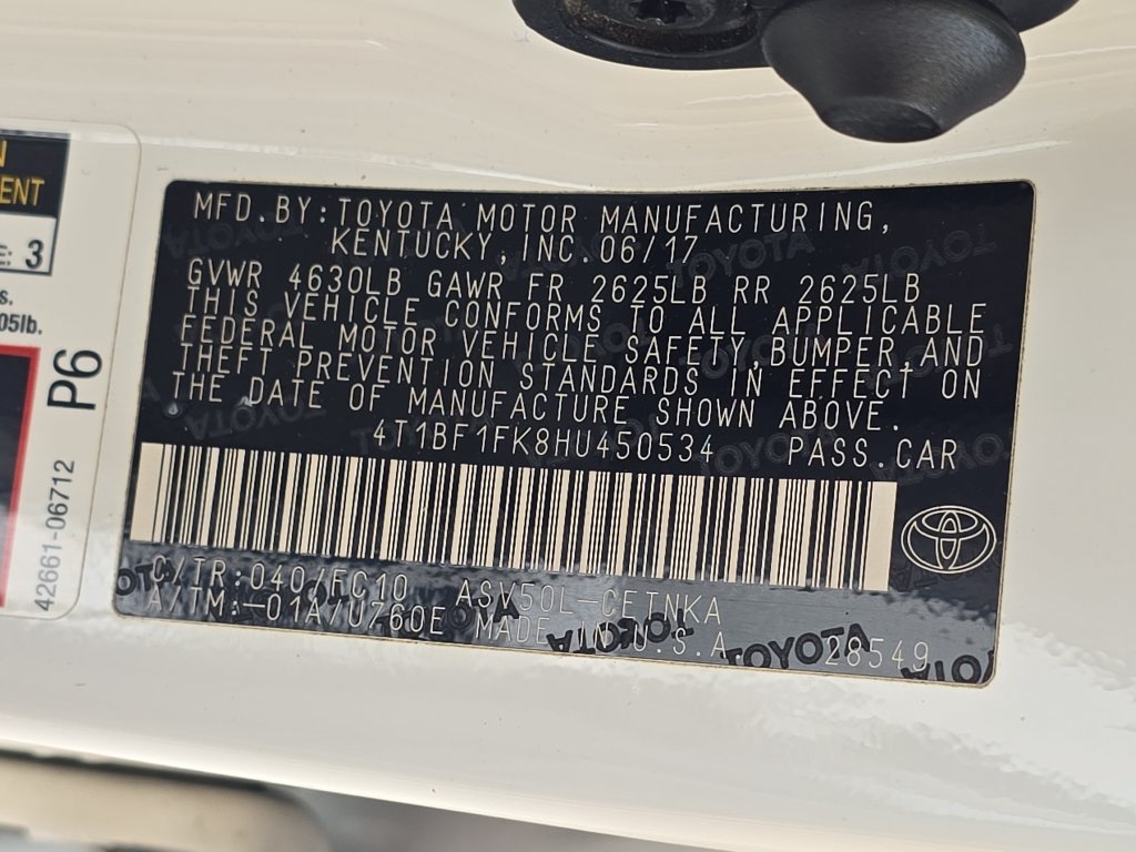 Used 2017 Toyota Camry LE FWD image 36