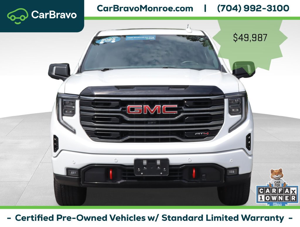 Certified 2025 GMC Sierra 1500 AT4 w/ AT4 Premium Package AWD/4WD image 11