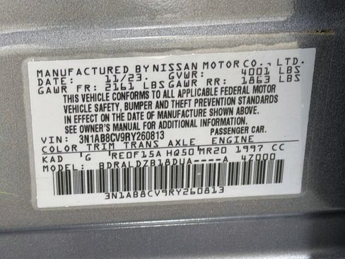 Used 2024 Nissan Sentra SV FWD image 34