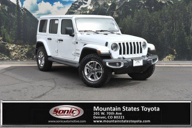 Used 2021 Jeep Wrangler Unlimited Sahara AWD/4WD image 1
