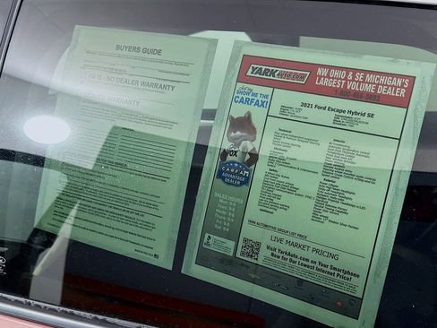 Used 2021 Ford Escape SE w/ Convenience Package image 13