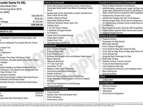 Used 2024 Hyundai Santa Fe SEL FWD image 27