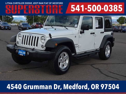 Used 2016 Jeep Wrangler Unlimited Sport w/ Quick Order Package 24S AWD/4WD image 1