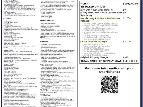 Used 2023 BMW X5 M w/ Executive Package image 2