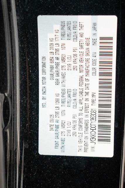 Used 2026 MAZDA CX-90 3.3 Turbo w/ Premium Sport Pkg AWD/4WD image 35