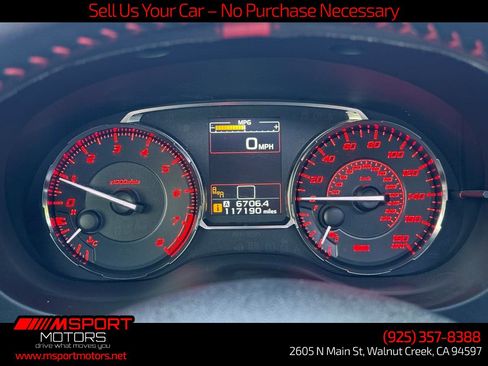 Used 2017 Subaru WRX Limited w/ WRX Sport Package AWD/4WD image 9